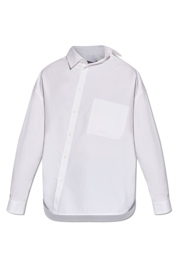 ‘Cuadro’ asymmetrical shirt od Jacquemus