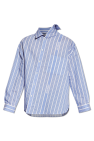 Jacquemus BLUE ‘Cuadro’ asymmetrical shirt
