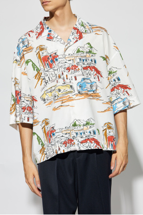 Jacquemus simple shirt with print