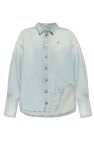 The Attico light blue Denim shirt