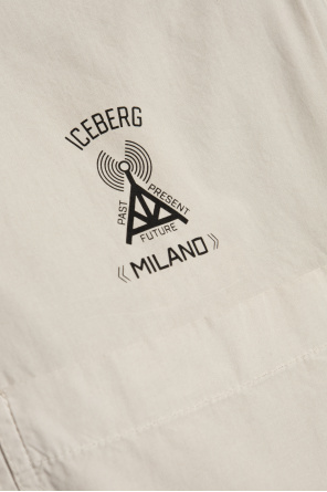 Iceberg Koszula z logo