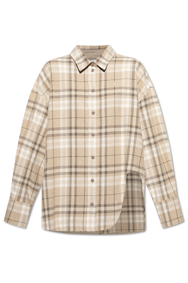 The Attico Shirt with check pattern