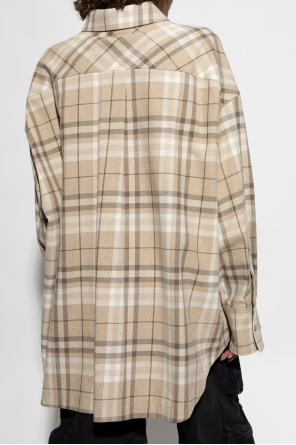 The Attico Shirt with check pattern