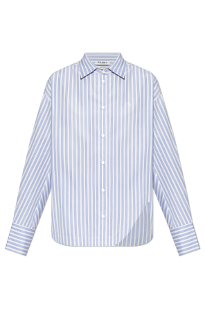 Shirt with stripe pattern