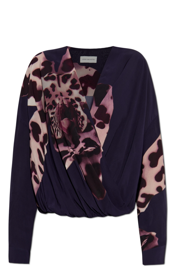 Dries Van Noten V-neck top
