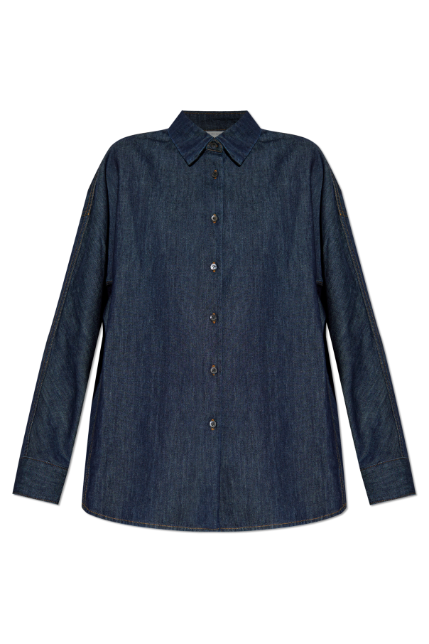 Dries Van Noten Jeansowa koszula
