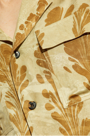Dries Van Noten Satiniertes Hemd