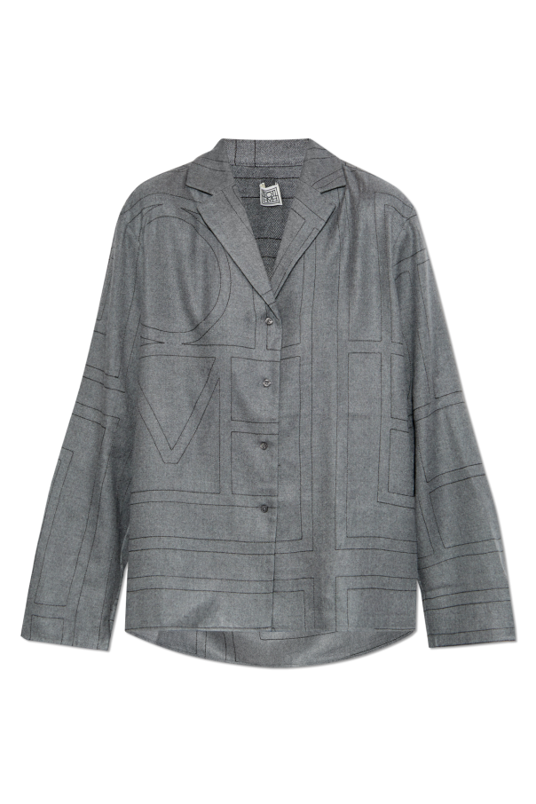 Shirt with monogram, zdjęcie 1 Shirt with monogram od TOTEME