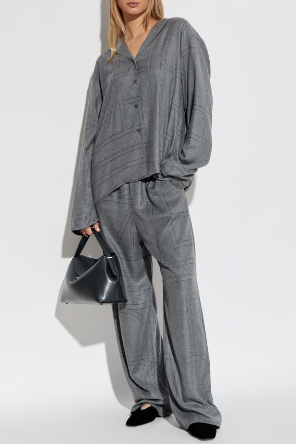 TOTEME Shirt with monogram