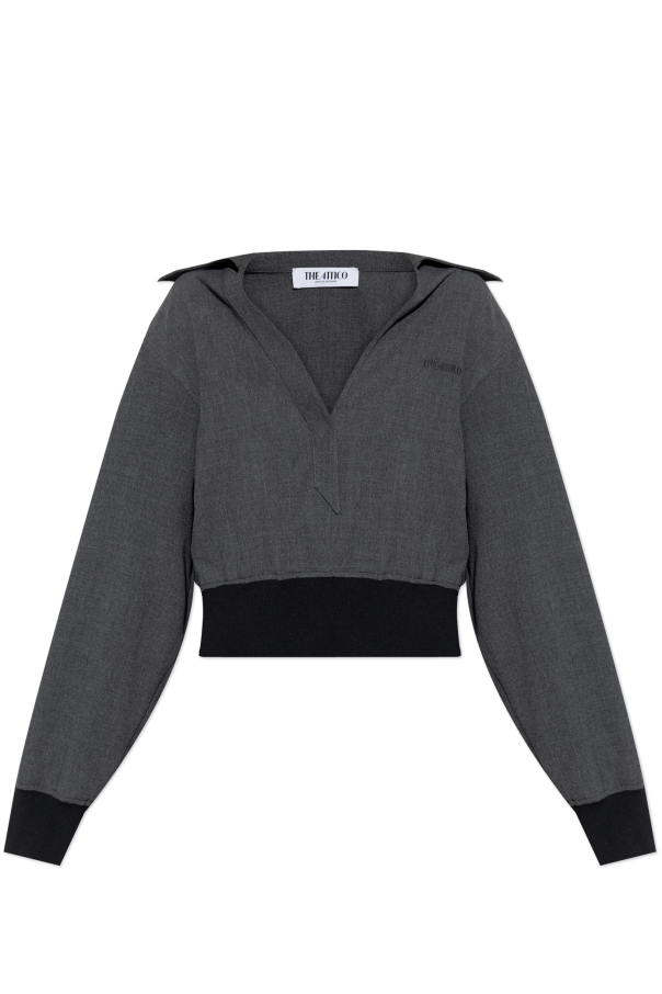 Sweatshirt with collar od The Attico
