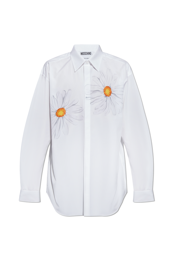 Moschino Shirt with floral motif