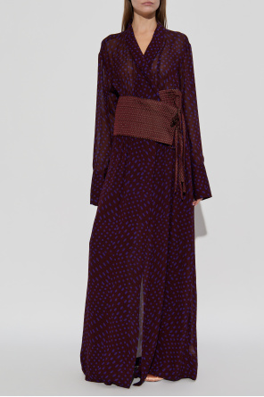 Dries Van Noten Vestido largo `Cebeau`