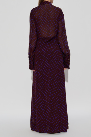 Dries Van Noten Vestido largo `Cebeau`