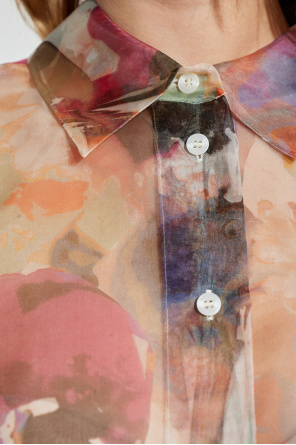 Munthe Camisa de seda "Priam"