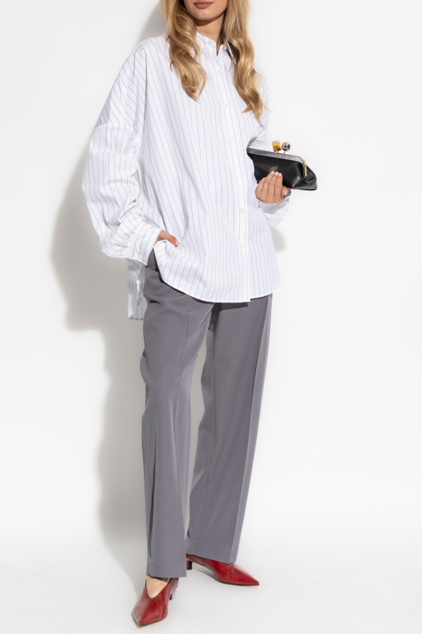 Dries Van Noten Camisa con estampado de rayas