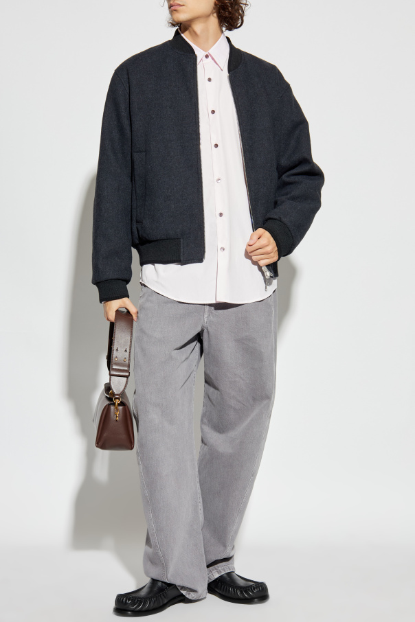 Dries Van Noten Camisa con logo