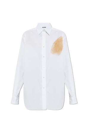 Cotton shirt with print