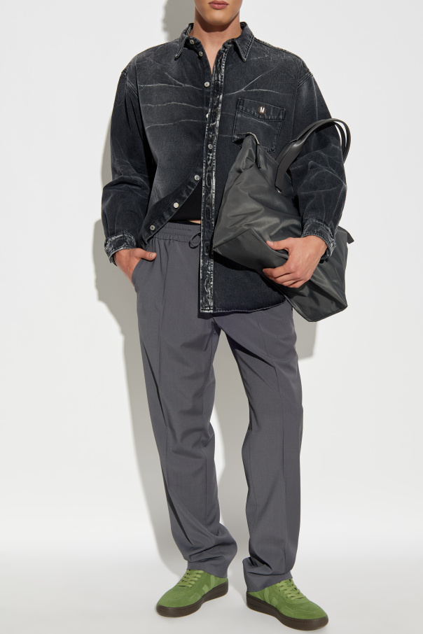 Moschino Denim shirt with logo