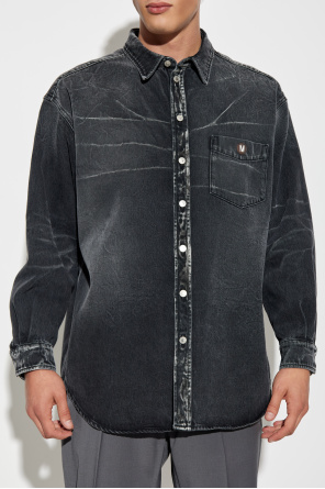 Moschino Denim shirt with logo