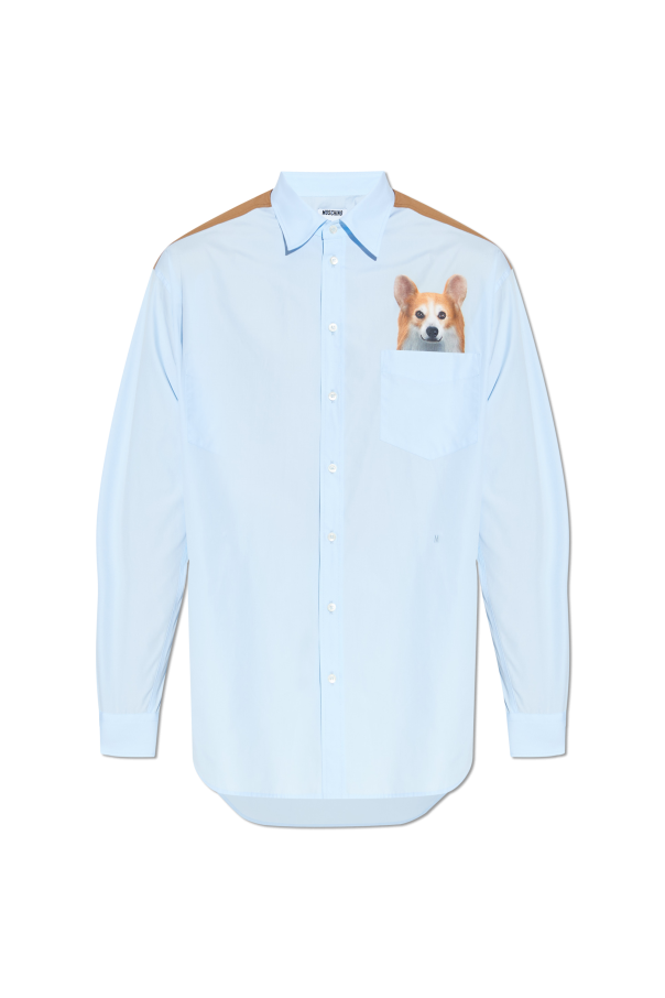 Shirt with print od Moschino