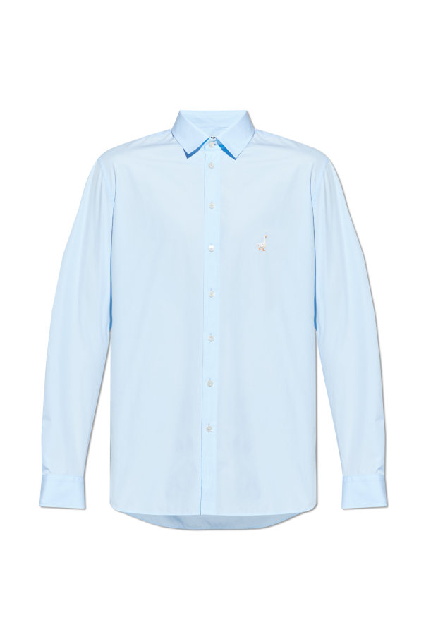 Shirt with embroidery od Moschino