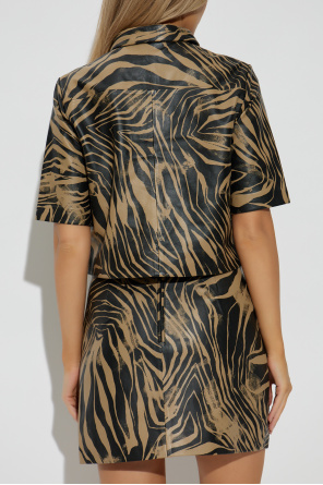 Munthe Camisa de cuero "Lipper"