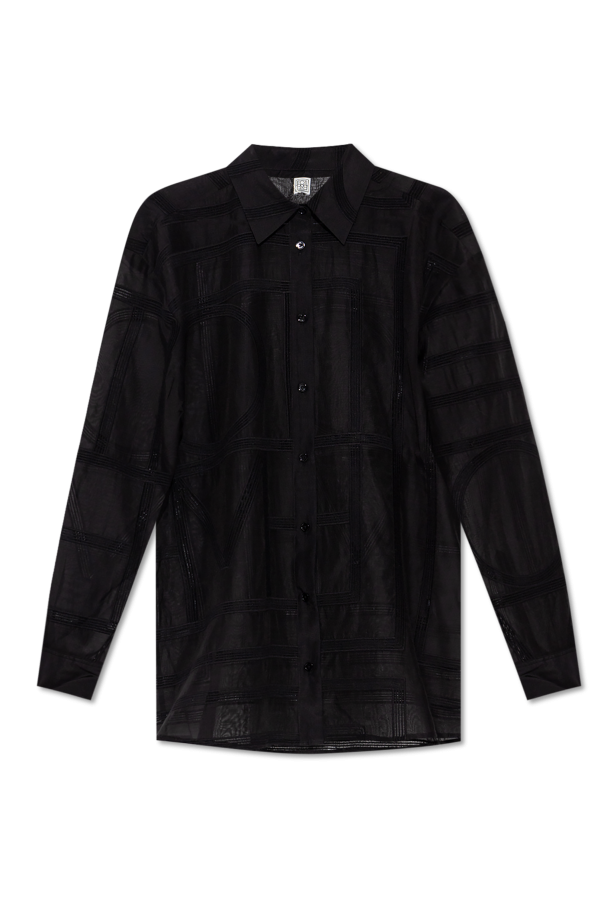 Shirt with monogram, zdjęcie 1 Shirt with monogram od TOTEME