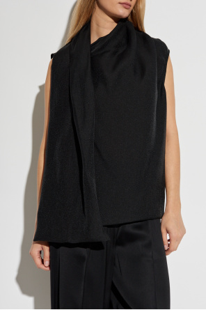 TOTEME Top con pañuelo decorativo