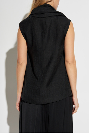 TOTEME Top con pañuelo decorativo