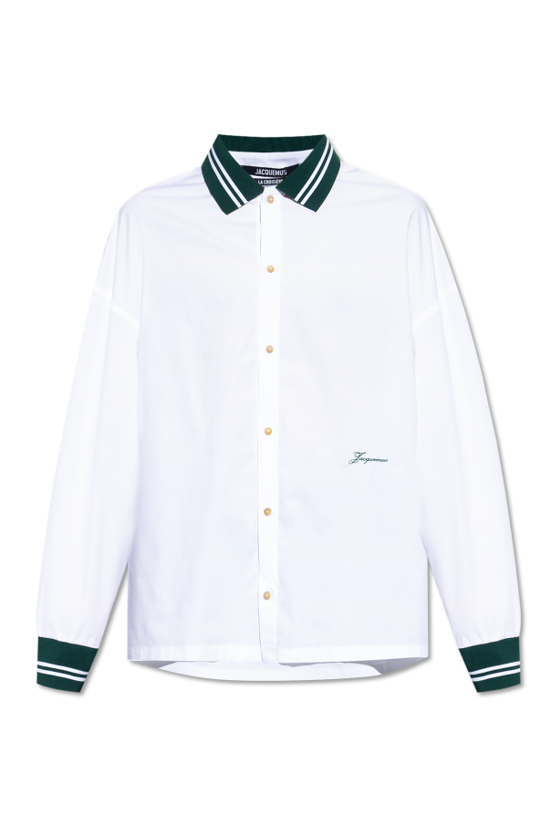 Shirt with polo collar od Jacquemus