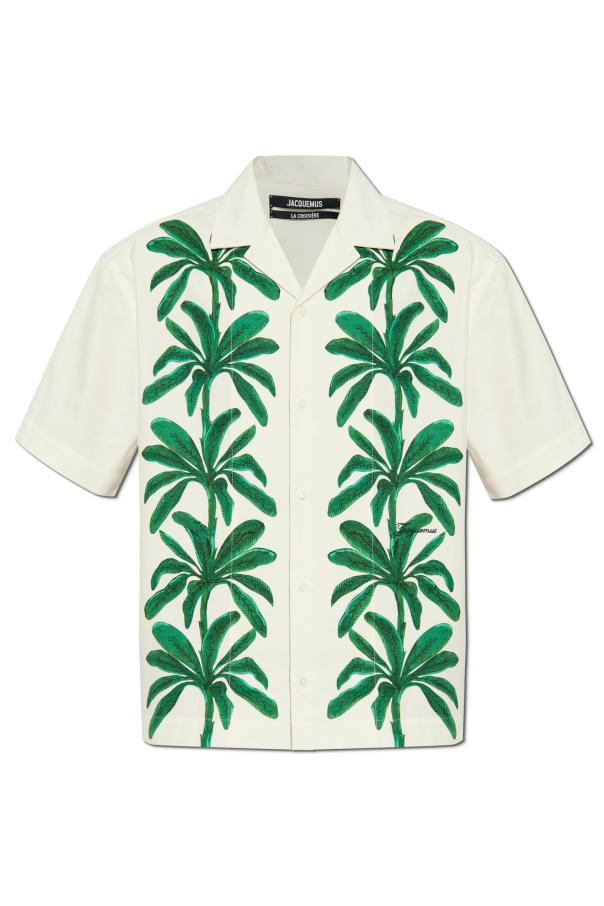 Shirt with floral pattern od Jacquemus