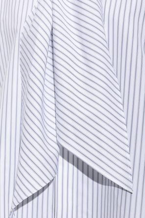 sacai Blusa con lazo decorativo en el escote