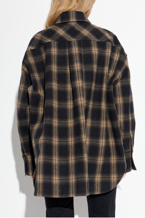 The Attico Koszula z naszywką logo