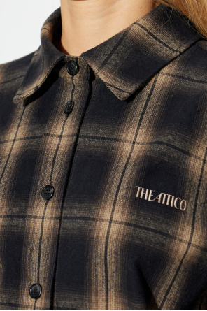 The Attico Koszula z naszywką logo