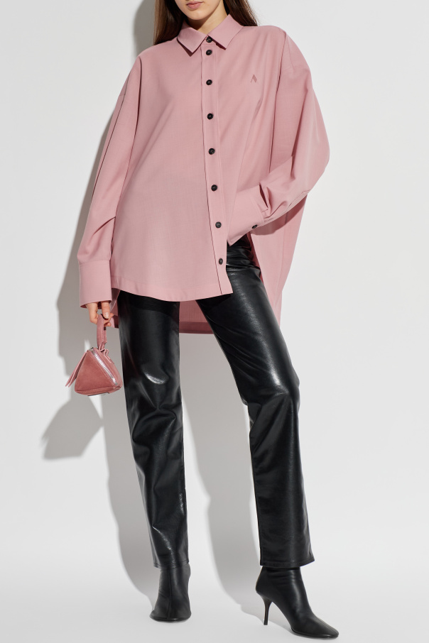 The Attico Hemd mit Logo