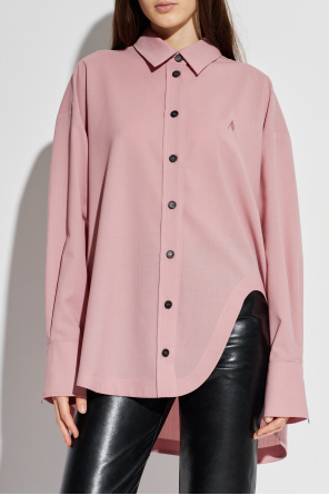 The Attico Hemd mit Logo