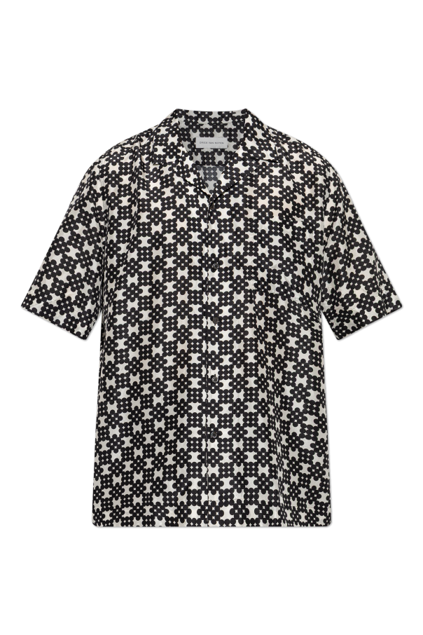 Dries Van Noten Jedwabna koszula ‘Carltone’