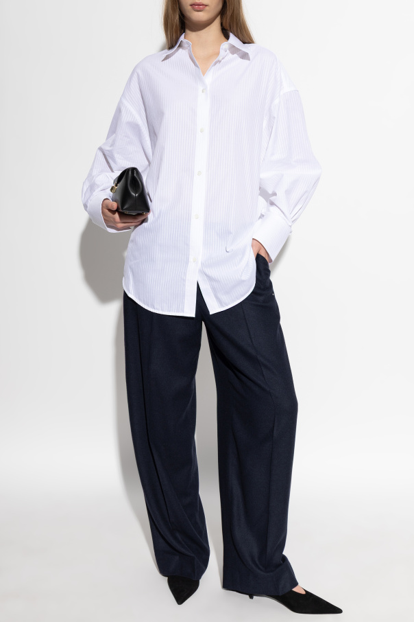 TOTEME Shirt with striped pattern