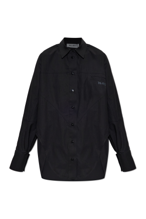 Shirt with slits