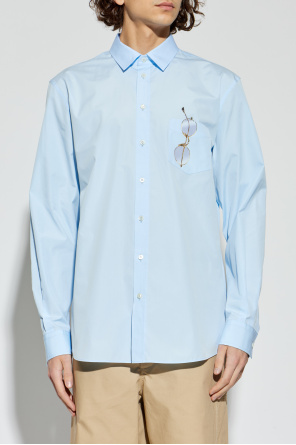 Moschino Camisa con bolsillo