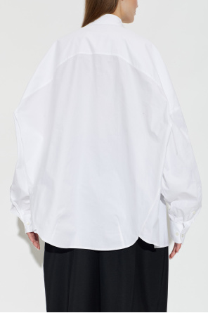 Dries Van Noten "Casia" shirt with appliqués