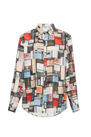 Camisa de seda con estampado