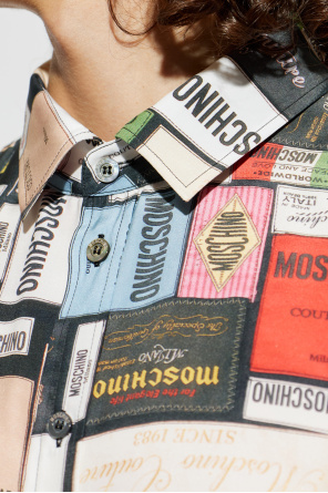 Moschino Silk shirt with print