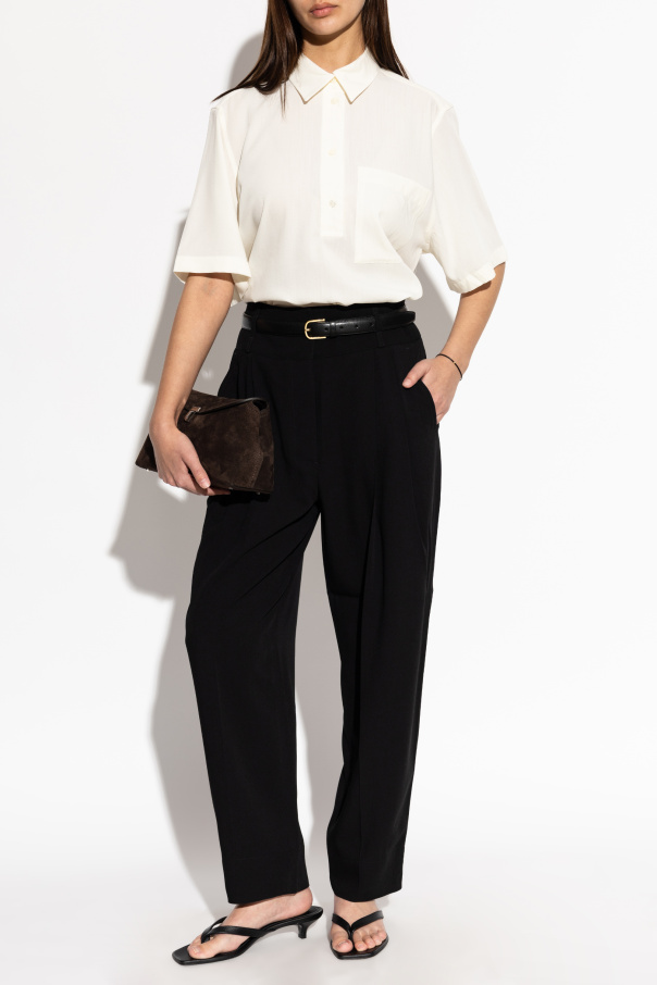 TOTEME Top de corte solto com bolso