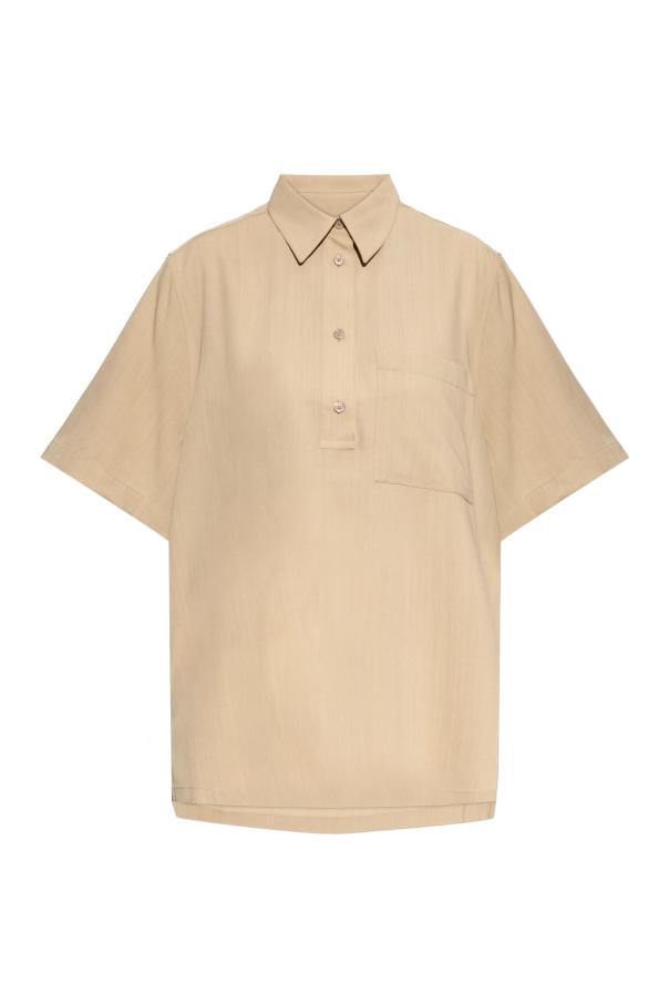 Loose-fit top with pocket od TOTEME