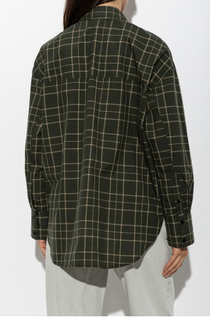 TOTEME Camisa con estampado de cuadros