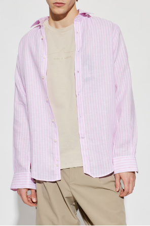 Paul & Shark Striped linen shirt