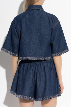 Zimmermann Jeanshemd mit Fransen