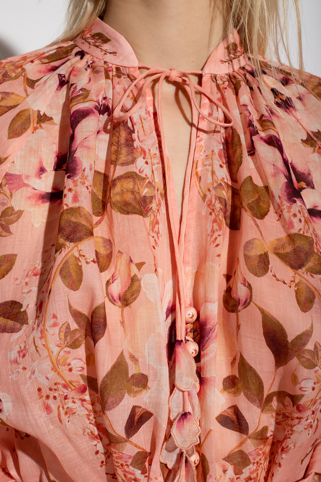 Zimmermann Shirt with floral motif