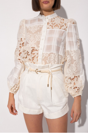 Zimmermann Lace-trimmed Occitanie shirt